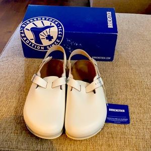 Birkenstock Tokio BS White Clog women 39 8.5